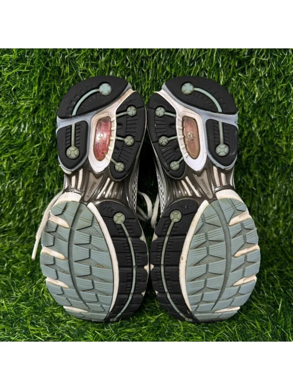 Saucony Glide 2 Running Shoes 10030-1 Women's Size 8 Gray Light Blue 2250